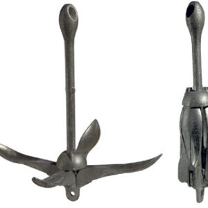 Gegalvaniseerde stalen opvouwbare grapnel anker 10kg
