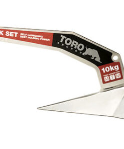 Roestvrijstalen Toro anker 10 kg