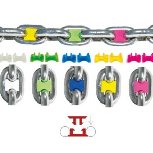 Kit 50 Multicolor Kettingmarkers 12mm