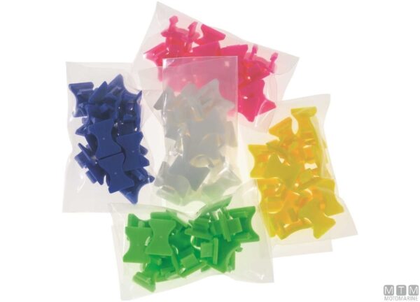 Kit 50 Multicolor Kettingmarkers 12mm - Afbeelding 4