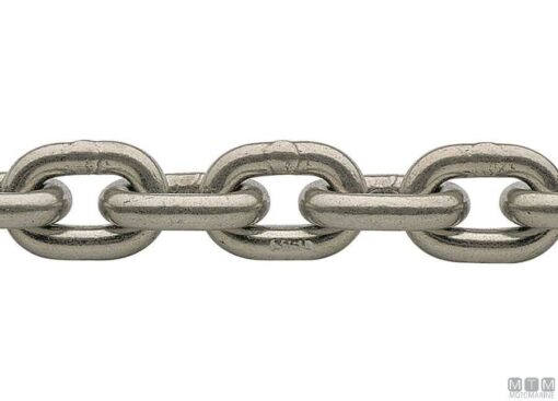 RVS Gecertificeerde Ketting 10mm x 50mt DIN 766 - Afbeelding 5