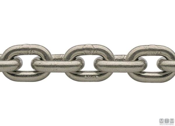 RVS Gecertificeerde Ketting 10mm x 50mt DIN 766 - Afbeelding 5