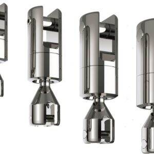 Rvs draaibare haak Olympic voor 10-13mm ketting