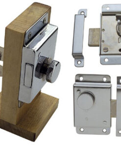 Deurslot met knop 98 x 58 x H25 mm