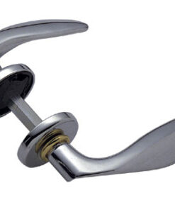 Verchroomde Messing Deurgrepen 123x55mm