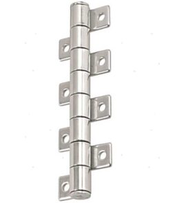 Rvs wrijvingsscharnier 123 x 28.5mm