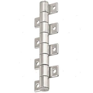 Rvs wrijvingsscharnier 123 x 28.5mm