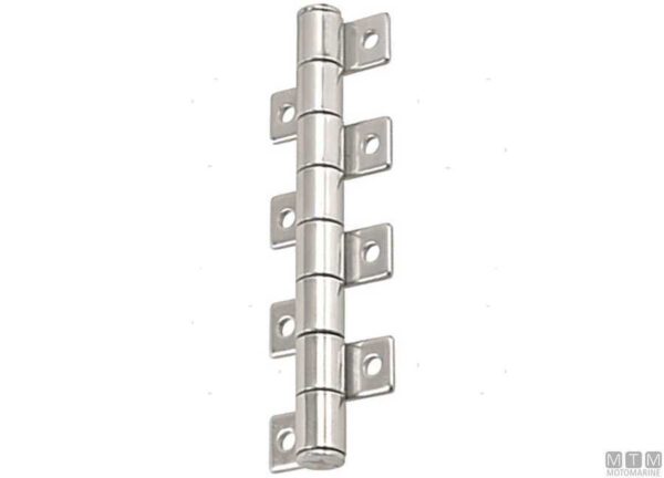 Rvs wrijvingsscharnier 123 x 28.5mm