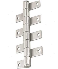 RVS Frictiescharnier 130 x 45mm