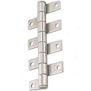 RVS Frictiescharnier 130 x 45mm