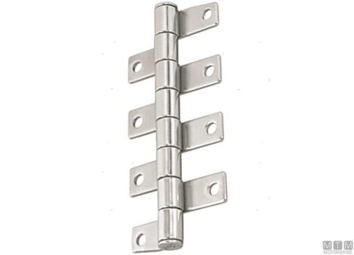 RVS Frictiescharnier 130 x 45mm