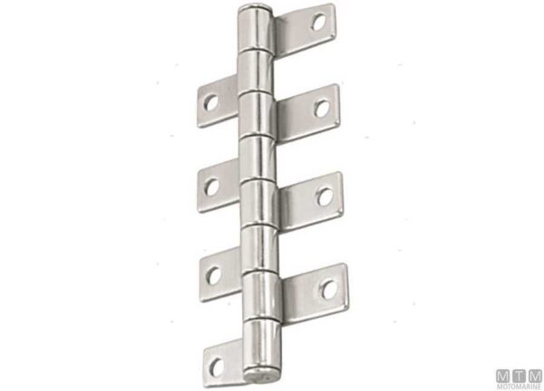 RVS Frictiescharnier 130 x 45mm