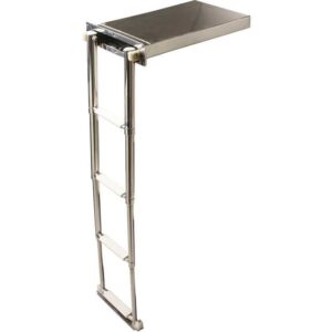In Box Telescopische Ladder 4 Treden ( 25 x H115cm)