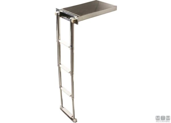 In Box Telescopische Ladder 4 Treden ( 25 x H115cm)