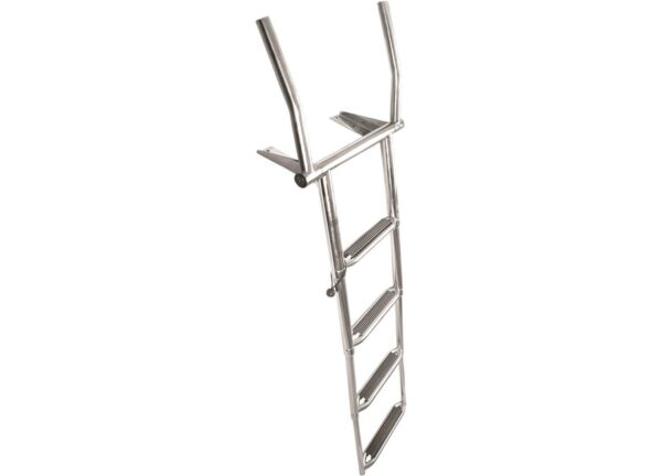 Vouwbare Reling Telescopische Ladder 4 Treden