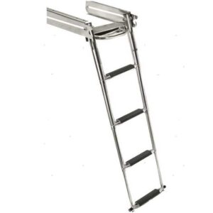 Rvs Ladder 4 Treden H115cm met Slider