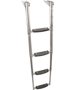 Telescopische Ladder 3 treden voor Platform ( 25 x H87,5cm)