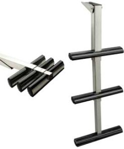 Roestvrijstalen (Enkele Schacht) Telescopische Ladder 4 Treden 34 x H112cm