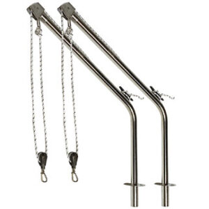 Davits Deck Mount Paar D40 H180cm 120kg