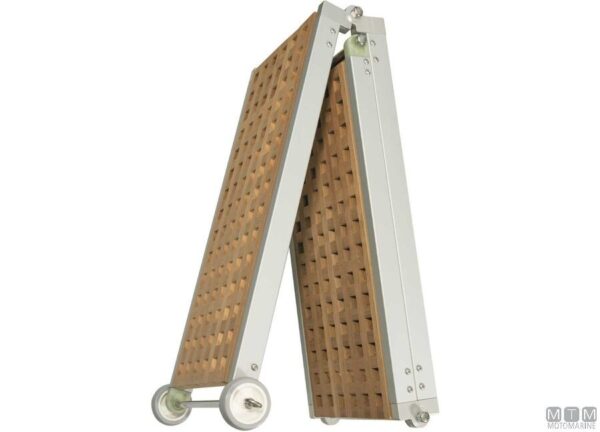 Aluminium Opvouwbare Loopplank 200x32cm 3 stukken - Afbeelding 2
