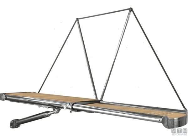 Hydraulische loopbrug Smeraldo 270 x 43cm 12v