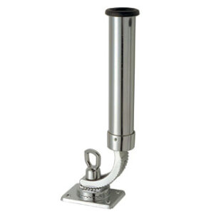 Verchroomde Messing Visstokhouder H350mm D40mm