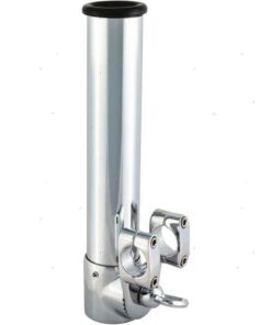 Verchroomde hengelhouder voor buis 40mm