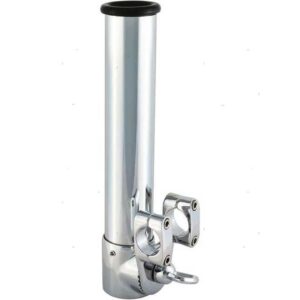 Verchroomde hengelhouder voor buis 40mm