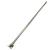 RVS Vlaggenmast Vouwmast D25 H660mm
