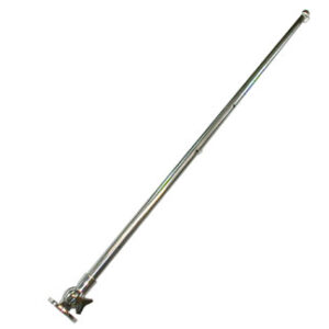 RVS Vlaggenmast Vouwmast D25 H660mm