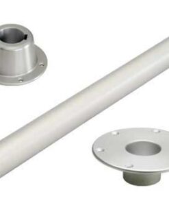 Aluminium sokkel 60mm x H72cm met voetstukken