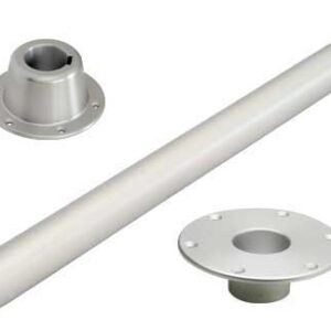 Aluminium sokkel 60mm x H72cm met voetstukken