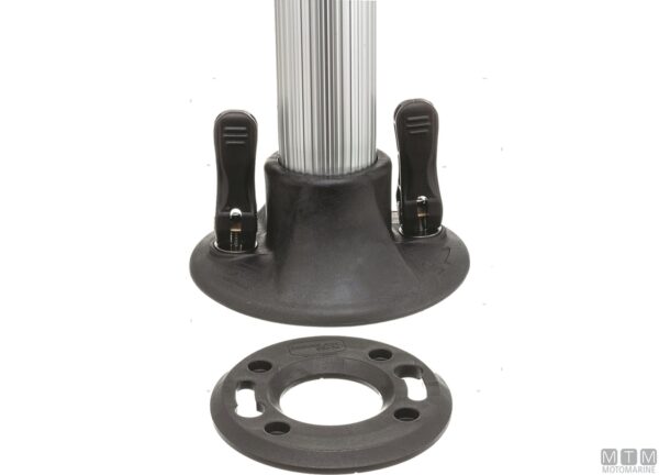Aluminium voetstuk Garelick twist-lock H690 mm - Afbeelding 2