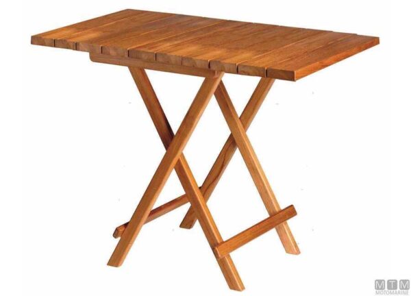 Teak Vouwtafel MB dubbele hoogte - Afbeelding 3