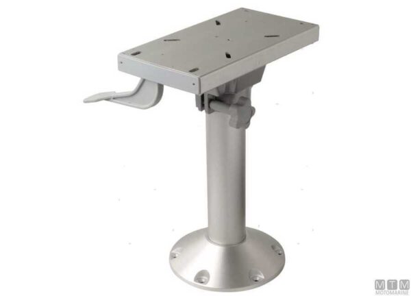 Aluminium stoelvoetstuk H475mm Basis 230mm