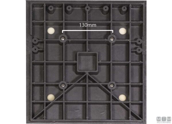 Maritieme Stoel Premium Rood 457x482x603mm - Afbeelding 2