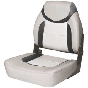 Maritieme Stoel Premium Vissen Grijs 432x508x597mm