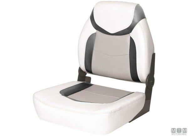 Maritieme Stoel Premium Vissen Grijs 432x508x597mm - Afbeelding 4
