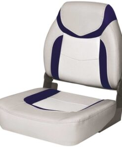 Maritieme Stoel Premium Vissen Blauw 432x508x597mm