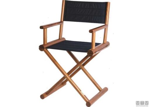 Teakhouten Vouwstoel MB Wit 52 x 48 x H90cm - Afbeelding 4
