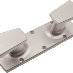 Geanodiseerde Aluminium bolder met Dubbele Schacht 250mm