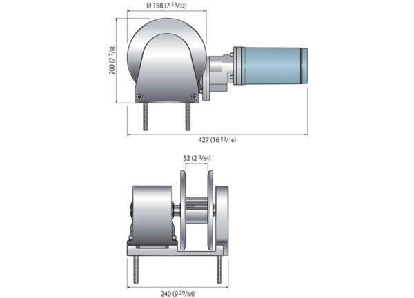 Capstan Quick THG 500W 12v - Afbeelding 3