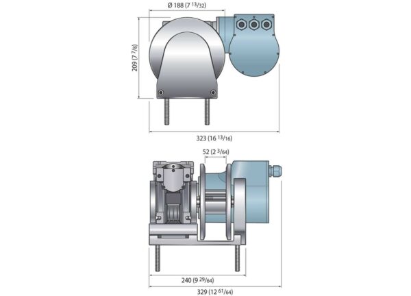 Capstan Quick THG 500W 12v - Afbeelding 2