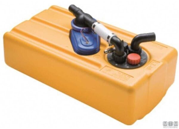 Afvalwatertank met 12V Jabsco pomp (Model Standaard 53lt) - Afbeelding 2