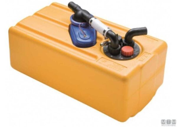 Afvalwatertank met 12V Jabsco-pomp (Model Standaard 93 liter) - Afbeelding 3