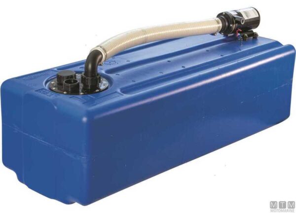 Afvalwatertank ISO 8099 103lt 12v