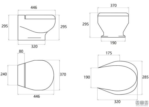 Toilet Tecma Nano 24v (All-in-One SFT paneel) - Afbeelding 3