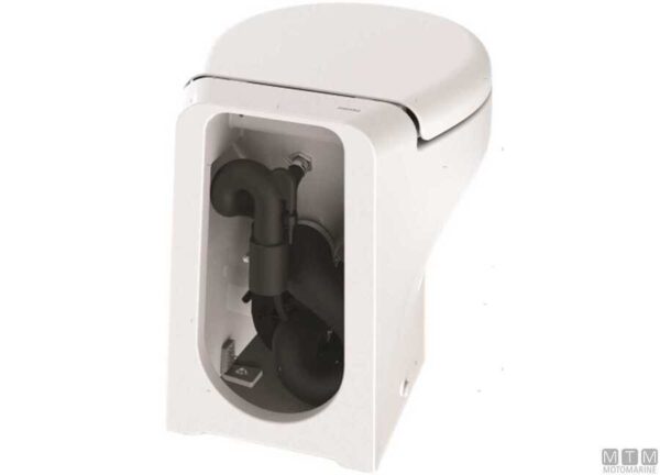 Toilet Tecma Silence Plus 2G - 12v - Korte Model - Afbeelding 6