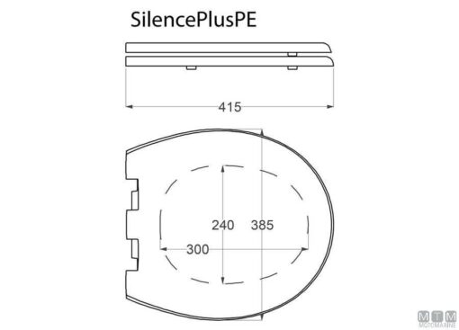 reserve Scharnieren voor Tecma Silence Plus T-PF.P83 - Afbeelding 5