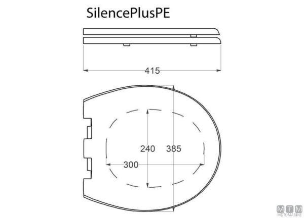 reserve Scharnieren voor Tecma Silence Plus T-PF.P83 - Afbeelding 5